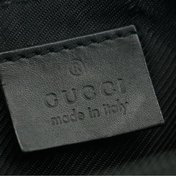 Gucci Black Monogram Boat Bag - Picture 7 of 8
